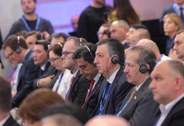 Şəhər İcra Hakimiyyətinin başçısı İlqar Abbasov Tbilisidə keçirilən XVI Regional Dayanıqlı İnkişaf Forumunda iştirak edir