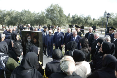 Vətən müharibəsi şəhidi Nicat Hüseynovun anım günü qeyd edilib.