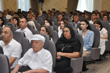 Yeni Azərbaycan Partiyası Şirvan şəhər təşkilatının təsis olunmasının 33 illiyinə həsr olunmuş tədbir keçirilib.