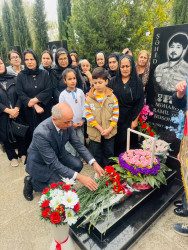 Vətən müharibəsi şəhidi Məharət Həsənovun anım günü qeyd edilib.