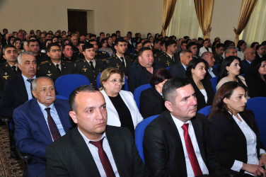 Şirvanda Ümummilli lider, Ulu Öndər Heydər Əliyevin anadan olmasının 103 illiyinə həsr olunmuş tədbir keçirilib.