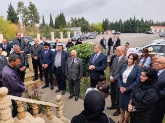 Vətən müharibəsi şəhidi Alışanlı Amalın xatirəsi anılıb.