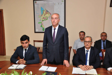 Şirvan Səhər İcra Hakimiyyətinin başçısı İlqar Abbasov vətəndaş qəbulu keçirib.