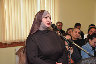 Bayramlı qəsəbəsində səyyar görüş keçirilib.