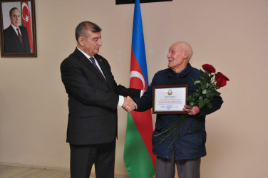 Əvəz Cəbrayılov Fəxri Fərmanla təltif edilib.