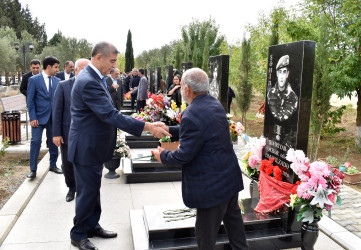 Vətən müharibəsinin şəhidi Elvin Şıxəliyevin şəhadətinin ikinci ildönümündə xatirəsi anılıb.