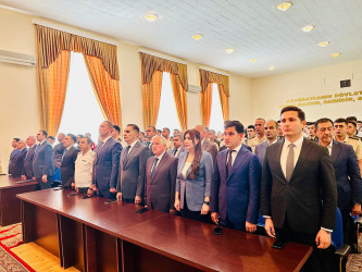 Şirvanda 15 İyun – Milli Qurtuluş Gününə həsr olunmuş tədbir keçirilib.