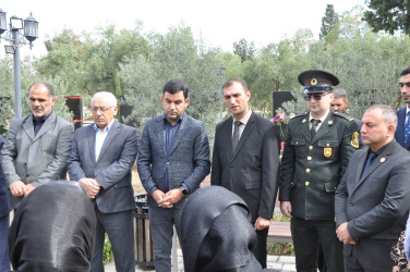Şirvanda Vətən müharibəsi şəhidi Cavid Məmmədlinin xatirəsi anılıb.