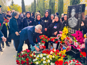 Şirvanda Vətən müharibəsi şəhidi Şəmsəddin Vəliyevin xatirəsi anılıb.