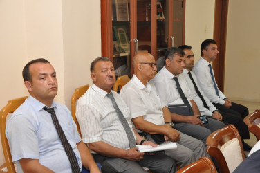 Şirvan Səhər İcra Hakimiyyətinin başçısı İlqar Abbasov vətəndaş qəbulu keçirib.