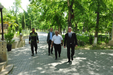 Şirvanda “Şəhərsalma və Memarlıq İli” çərçivəsində görülən abadlıq işləri davam etdirilir.