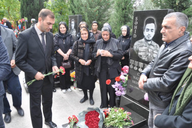 Şirvanda Vətən müharibəsi şəhidi Cavid Məmmədlinin xatirəsi anılıb.