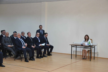 Şəhər İcra Hakimiyyətinin başçısı İlqar Abbasov növbəti səyyar görüş keçirib.