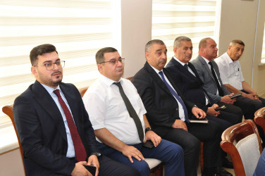Şirvan Səhər İcra Hakimiyyətinin başçısı İlqar Abbasov vətəndaş qəbulu keçirib.