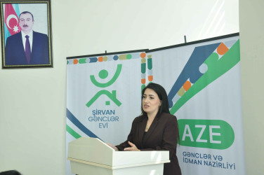 “Erkən nikah və gender bərabərliyi” mövzusunda maarifləndirici seminar keçirilib.