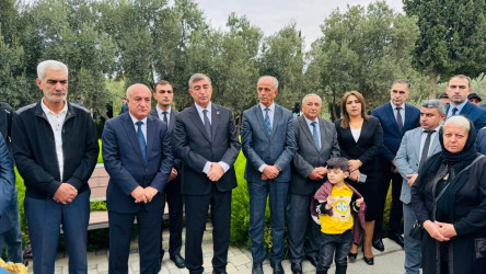 Şirvanda Vətən müharibəsi şəhidi Namiq Xəlilovun xatirəsi anılıb.