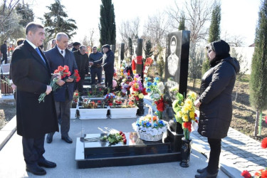 Vətən müharibəsinin şəhidi Kamran Fərəcovun doğum günü münasibətilə tədbir keçirilib.