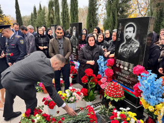 Şirvanda Vətən müharibəsi şəhidi Yusif Cəfərovun xatirəsi anılıb.