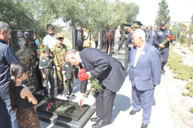 Şirvan şəhərində 27 Sentyabr – Anım Gününə həsr olunmuş tədbir keçirilib.