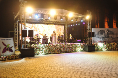 Şirvanda  8 Noyabr — Zəfər Gününə həsr olunmuş konsert təşkil edilib.