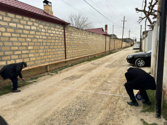 Şirvan şəhərinin küçələrinə asfalt-beton örtüyün vurulması planlaşdırılır.