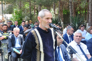 Şəhər İcra Hakimiyyətinin başçısı İlqar Abbasov növbəti səyyar görüş keçirib.