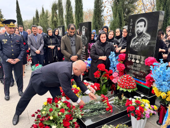 Şirvanda Vətən müharibəsi şəhidi Yusif Cəfərovun xatirəsi anılıb.
