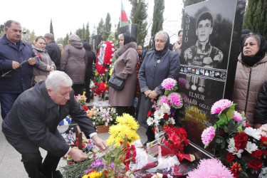 Vətən müharibəsi şəhidi Süleyman Bağırovun anım günü qeyd edilib.