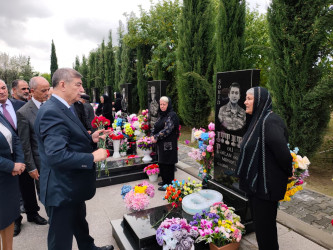 Vətən müharibəsi şəhidi Alışanlı Amalın xatirəsi anılıb.