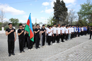 Şirvanda “Şahin” hərbi-idman oyunları üzrə şəhər birinciliyi keçirilib.
