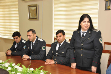 Şirvanda miqrasiya orqanları işçilərinin peşə bayramı günü qeyd edilib.