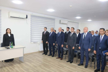 Şirvan Şəhər İcra Hakimiyyətinin başçısı İlqar Abbasov  növbəti səyyar görüş keçirib.