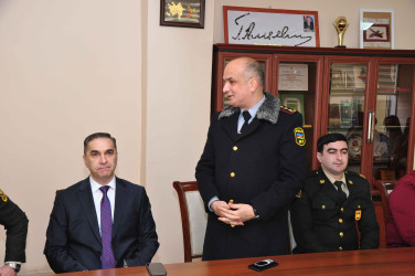 Şirvanda Səfərbərlik və Hərbi Xidmətə Çağırış üzrə Dövlət Xidmətinin yaradılmasının 14 illiyinə həsr olunmuş tədbir keçirilib.