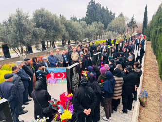 Şirvanda Vətən müharibəsi şəhidi Şəhriyar İsmayılzadənin xatirəsi anılıb.