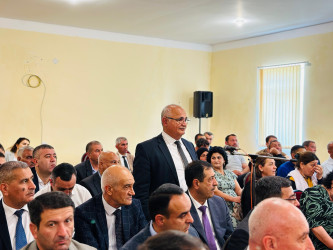 Şirvan Şəhər İcra Hakimiyyətinin başçısı İlqar Abbasov növbəti səyyar görüş keçirib.