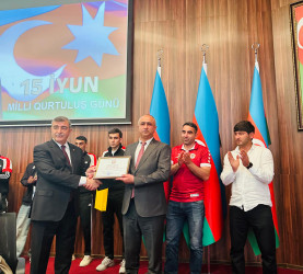 Şirvanda 15 İyun – Milli Qurtuluş Gününə həsr olunmuş tədbir keçirilib.