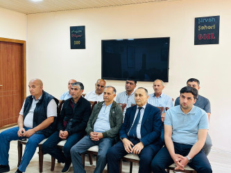 Şirvanda Su təsərrüfatı və meliorasiya işçilərinin peşə bayramı qeyd edilib.