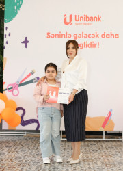 Unibank şəhid və qazi övladları üçün Şirvanda bayram tədbiri keçirib