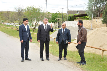 Şirvanda “Şəhərsalma və Memarlıq İli” çərçivəsində görülən abadlıq işləri davam etdirilir.