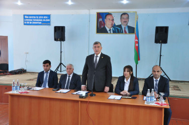 Şəhər İcra Hakimiyyətinin başçısı İlqar Abbasov növbəti səyyar görüş keçirib.