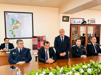 Şirvanda prokurorluq işçilərinin peşə bayramı qeyd olunub.