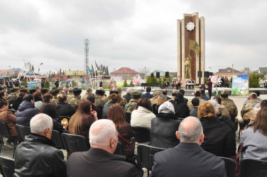Şirvanda Novruz bayramı münasibətilə ümumşəhər tədbiri keçirilib.