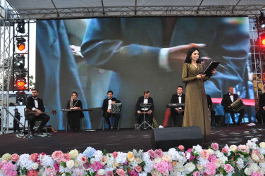 Şirvanda Ümummilli lider, Ulu Öndər Heydər Əliyevin anadan olmasının 103 illiyinə həsr olunmuş konsert təşkil edilib.