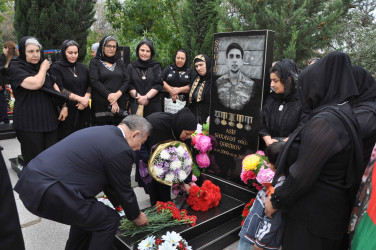 Şəhid Asif Qəribovun xatirəsi ehtiramla yad edilib.