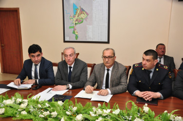 Şirvan Səhər İcra Hakimiyyətinin başçısı İlqar Abbasov vətəndaş qəbulu keçirib.