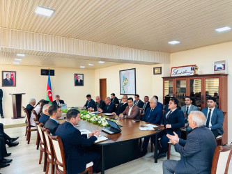 Şirvan Şəhər İcra Hakimiyyətinin başçısı İlqar Abbasov növbəti vətəndaş qəbulu keçirib.