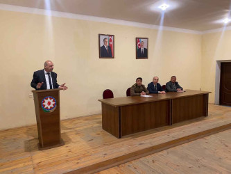 Şirvanda “Sel və daşqın zamanı təhlükəsizlik qaydaları” mövzusunda tədbiri keçirilib.