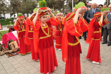 Şirvanda Novruz bayramı münasibətilə ümumşəhər tədbiri keçirilib.