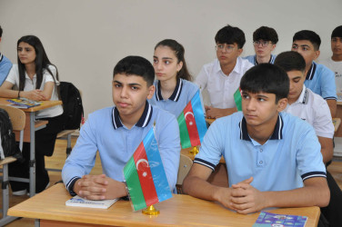 Şirvan şəhərində Bilik Gününə həsr olunmuş tədbirlər keçirilib.