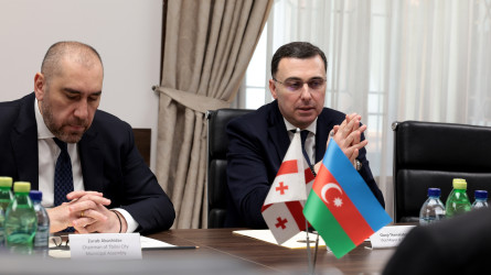 Şəhər İcra Hakimiyyətinin başçısı İlqar Abbasov Tbilisidə keçirilən XVI Regional Dayanıqlı İnkişaf Forumunda iştirak edir
